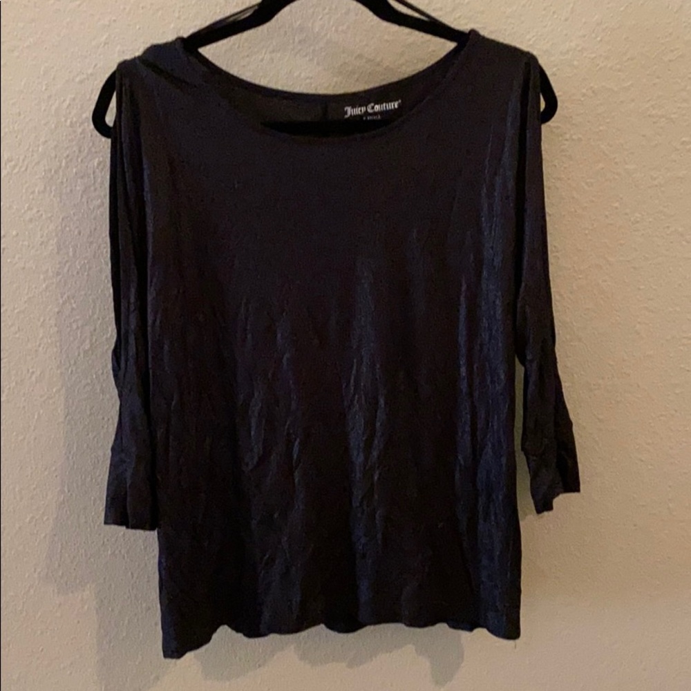 Cold shoulder Juicy Couture shirt